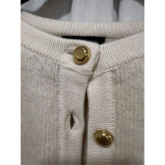 Rag & Bone Women's Cream Kaia Bouclé Cardigan Sweater Top Size Small NWOT - Picture 5 of 8